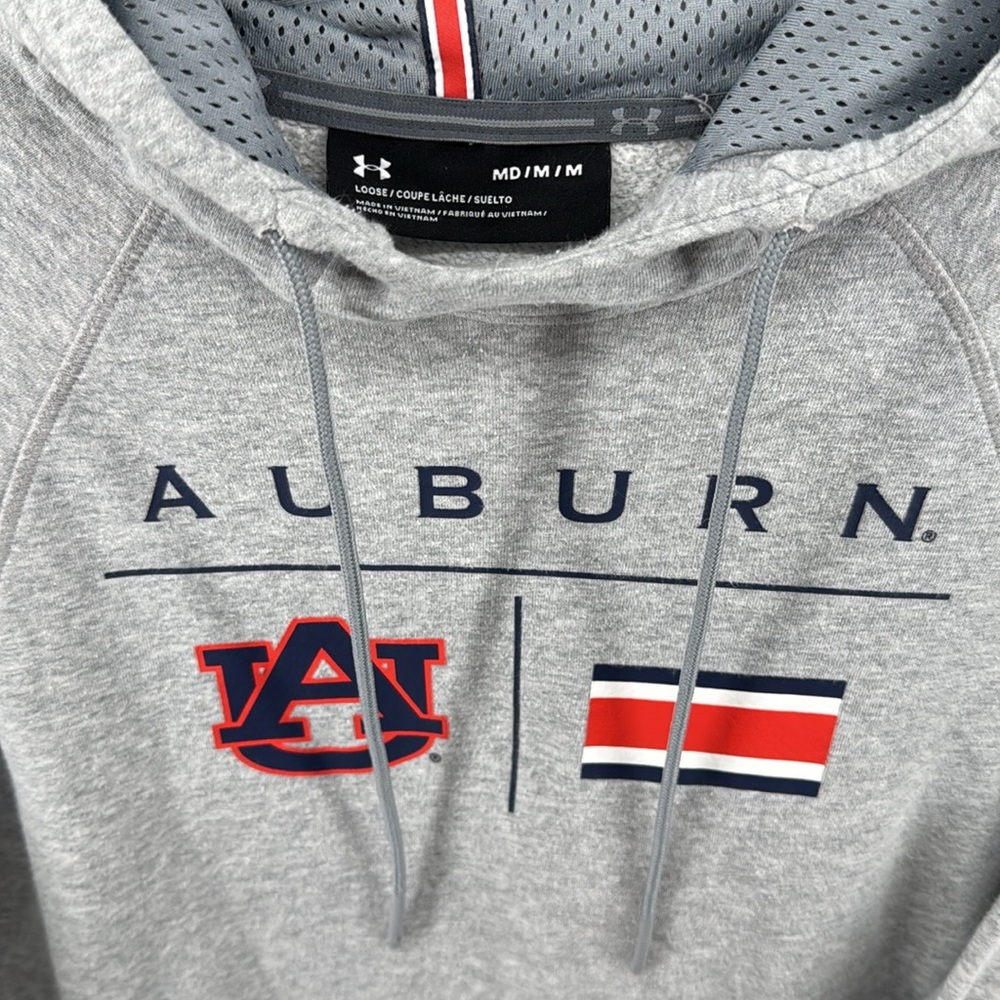 Under‎ Armour Auburn University Hoodie Men’s Sz Medium - Picture 2 of 3
